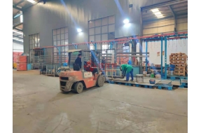 鋼制托盤噴塑線（一）