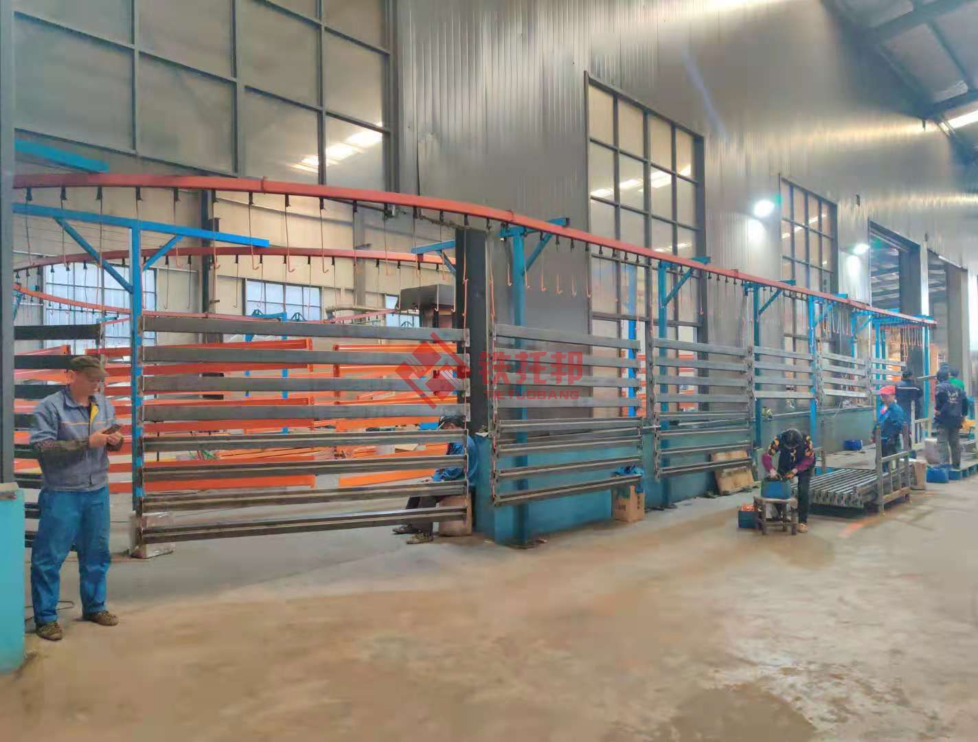 鋼制托盤噴塑線（二）